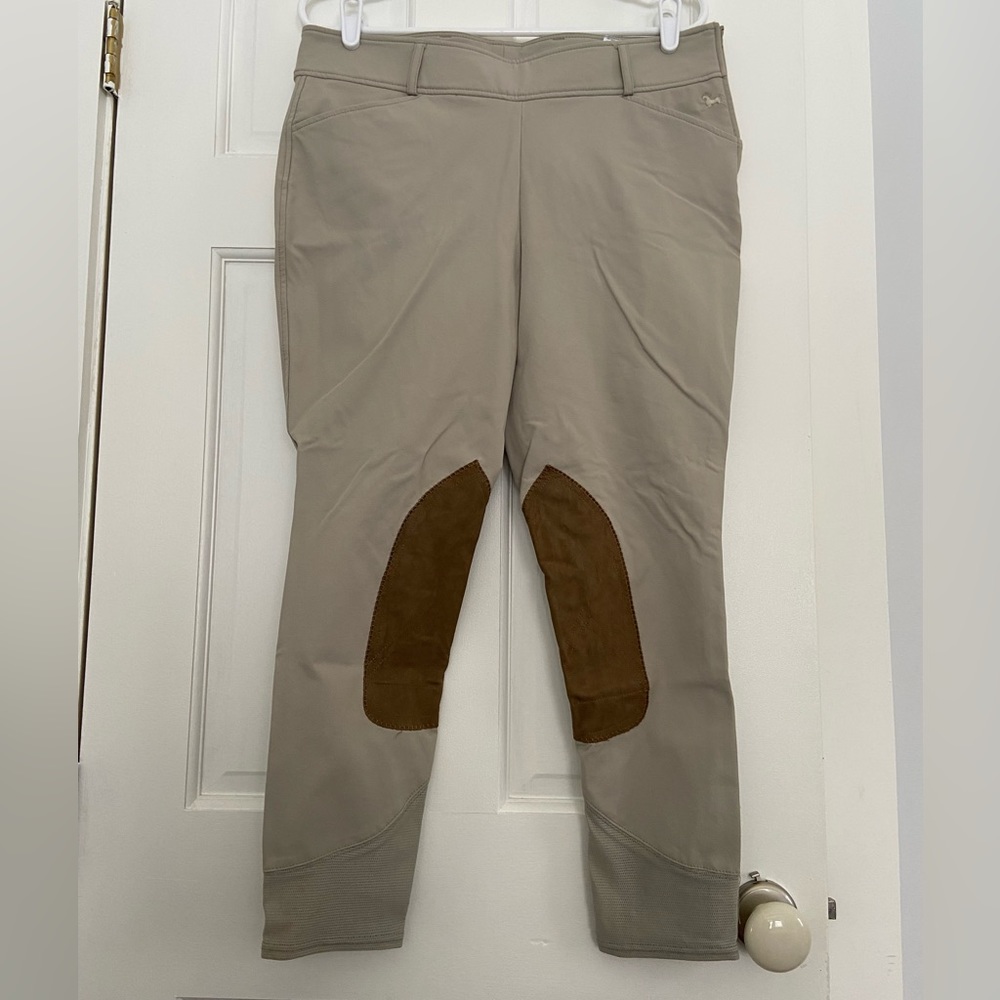 RJ Classics Side Zip Knee Patch Breeches